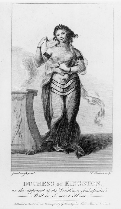 Elizabeth Chudleigh (1720-88) Duchess of Kingston as She Appeared at the Venetian Ambassador